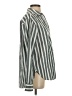 Unsubscribed 100% Cotton Stripes Green Long Sleeve Blouse Size XS - photo 4