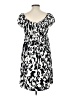 AB Studio Print White Casual Dress Size L - photo 2