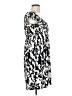 AB Studio Print White Casual Dress Size L - photo 4