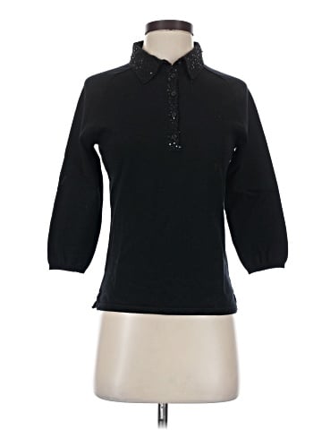 Grace Elements 3/4 Sleeve Silk Top (view 1)