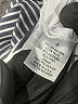 Intermix Stripes Silver Casual Skirt Size 4 - photo 4