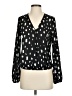 Vixbe 100% Polyester Black Long Sleeve Blouse Size XS - photo 1