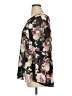 Eyeshadow 100% Polyester Black Long Sleeve Blouse Size 1X - photo 5