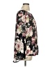 Eyeshadow 100% Polyester Black Long Sleeve Blouse Size 1X - photo 4