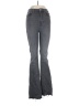 FRAME Chevron-herringbone Gray Jeans Size 29 waist - photo 1