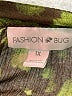 Fashion Bug 100% Polyester Animal Print Green Long Sleeve Blouse Size 1X - photo 7