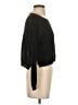 Friday's Project Metallic Black Pullover Sweater Size S - photo 4