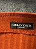 Urban Coco Solid Orange Casual Skirt Size L - photo 4
