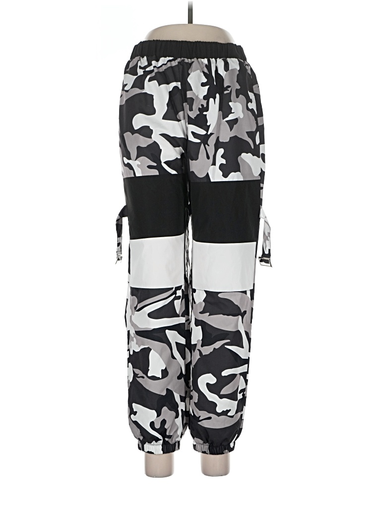 Pre-owned Shein Cargo Pants In Silver