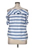 Calvin Klein Blue Sleeveless Blouse Size XL - photo 2