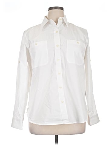 Lauren Jeans Co. Long Sleeve Button-Down Shirt (view 1)
