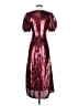 Keepsake Burgundy Cocktail Dress Size XS - photo 2