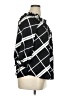 Millenium 100% Polyester Argyle Black 3/4 Sleeve Blouse Size 1X - photo 4