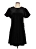 CeCe Solid Black Casual Dress Size L - photo 1