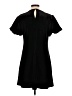 CeCe Solid Black Casual Dress Size L - photo 2