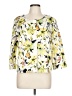 Assorted Brands Floral Yellow Jacket Size L - photo 1