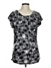 Worthington Gray Short Sleeve Top Size L - photo 1