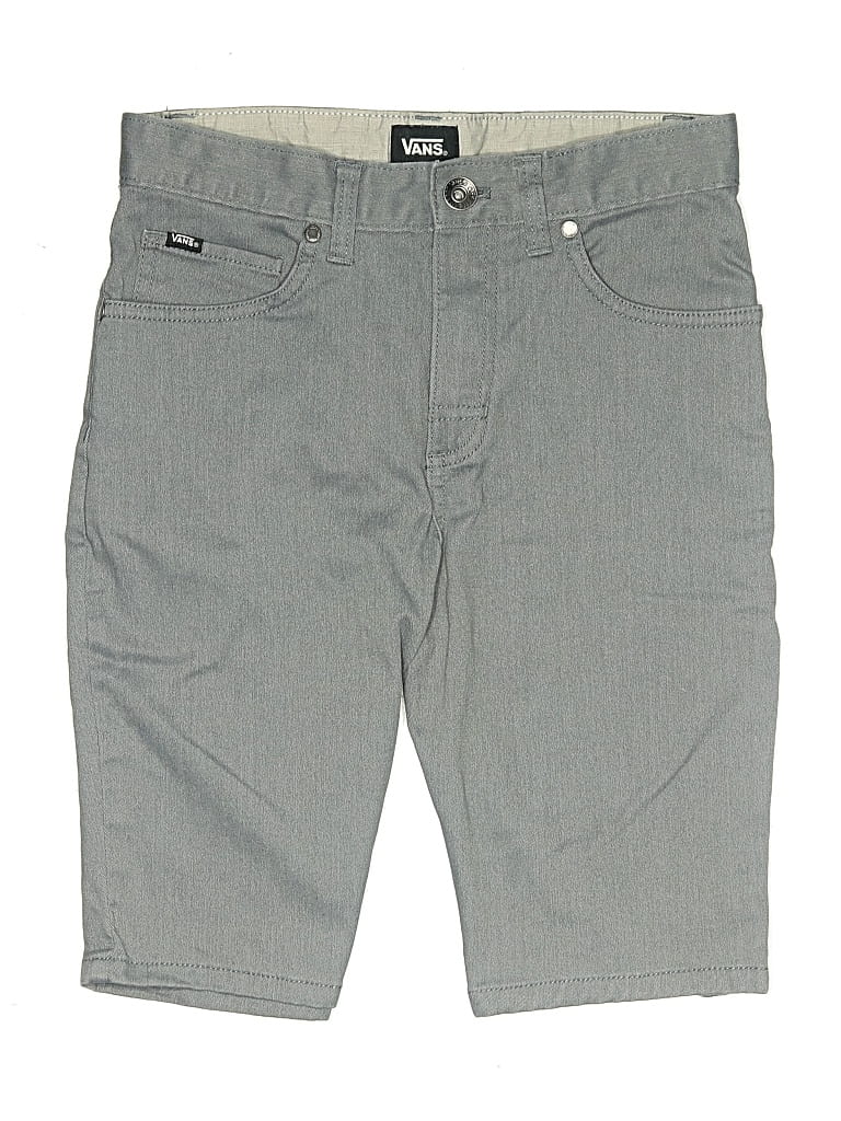 Pre-owned Vans Kids' Cargo Shorts In Gray