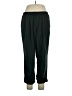 Daily Ritual Solid Green Black Casual Pants Size XL - photo 1