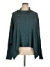Self Contrast Teal Poncho Size XL - photo 1