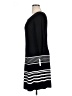 AB Studio Stripes Black Casual Dress Size XL - photo 5