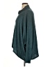 Self Contrast Teal Poncho Size XL - photo 5