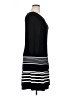 AB Studio Stripes Black Casual Dress Size XL - photo 4