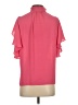 T Tahari 100% Polyester Pink Short Sleeve Blouse Size S - photo 2