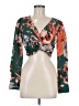 Marissa Webb Green Long Sleeve Blouse Size 6 - photo 1