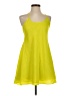 Naven 100% Polyester Solid Yellow Casual Dress Size XS - photo 1