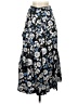 Veronica Beard Print Blue Silk Skirt Size 0 - photo 1