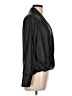 Ariella Metallic Black Long Sleeve Blouse Size L - photo 4