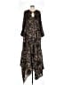 Jonathan Simkhai 100% Polyester Paisley Black Casual Dress Size 12 - photo 1