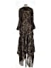 Jonathan Simkhai 100% Polyester Paisley Black Casual Dress Size 12 - photo 2