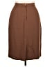 Kasper A.S.L. Solid Brown Formal Skirt Size 16 - photo 2