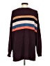 American Eagle Outfitters 100% Polyester Color Block Burgundy Pullover Sweater Size XS - Sm - photo 2