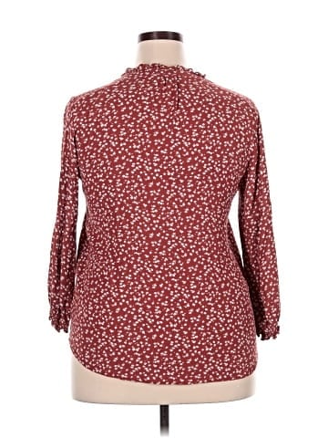 Monday Fun 3/4 Sleeve Blouse (view 2)