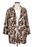 MNG Print Brown Blazer Size XXS - photo 1