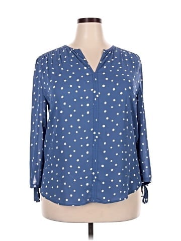 Monday Fun 3/4 Sleeve Blouse (view 1)