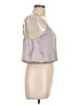 Reset 100% Polyester Gray Sleeveless Blouse Size L - photo 4