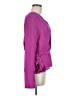 Atlein Collective 100% Polyester Purple Long Sleeve Blouse Size 6 - photo 4
