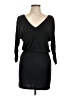 Three Eighty Two Solid Black Cocktail Dress Size L (estimated) - photo 1
