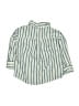 Gymboree 100% Cotton Stripes Blue Long Sleeve Button-Down Shirt Size 12-18 mo - photo 2