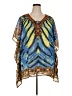 Ashley Stewart Blue Kimono Size 1X - photo 1