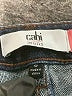 CAbi Chevron-herringbone Blue Jeans Size 6 - photo 3