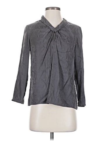 Rebecca Taylor 3/4 Sleeve Silk Top (view 1)