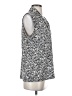 Anne Klein Silver Sleeveless Blouse Size L - photo 4