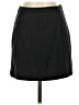 Sisley Solid Gray Black Casual Skirt Size EU 40 / US 10 - photo 1