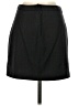 Sisley Solid Gray Black Casual Skirt Size EU 40 / US 10 - photo 2