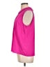 CeCe Solid Pink Sleeveless Blouse Size L - photo 5
